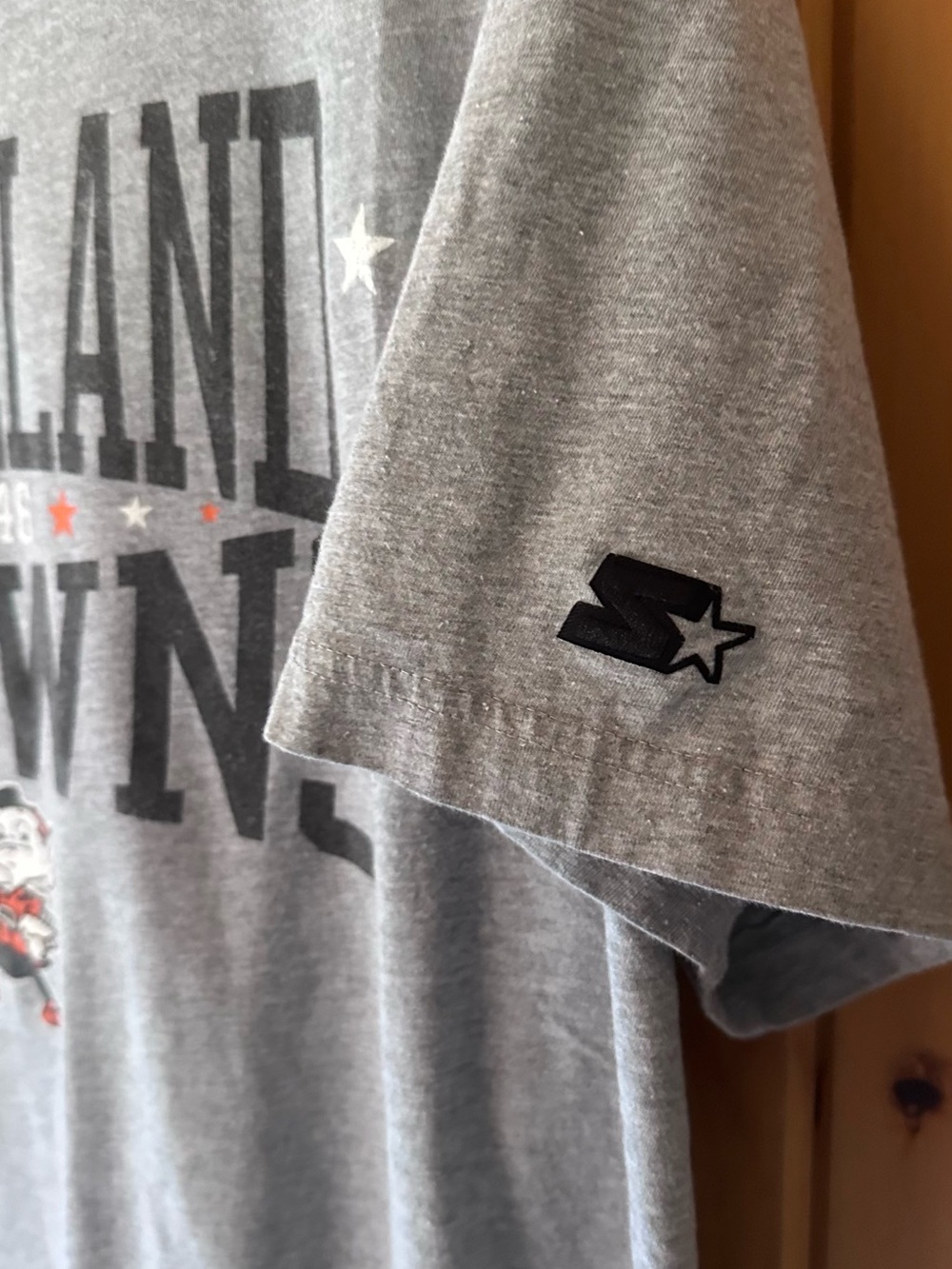 Cleveland Browns Gray Graphic Tee - Starter - Picture 2 of 4